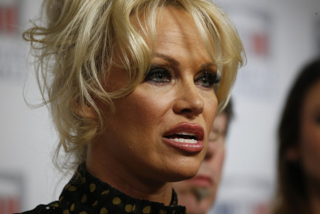 Pamela Anderson campaigns