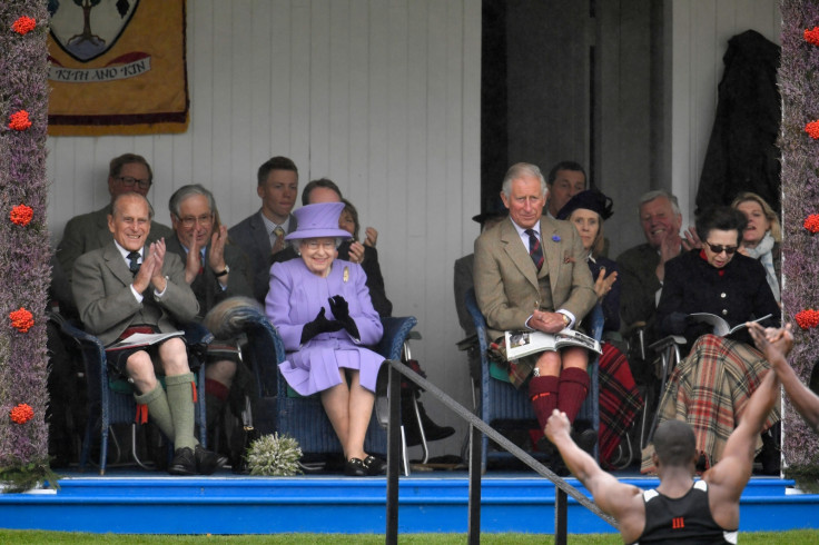 The Royal family at Braemar