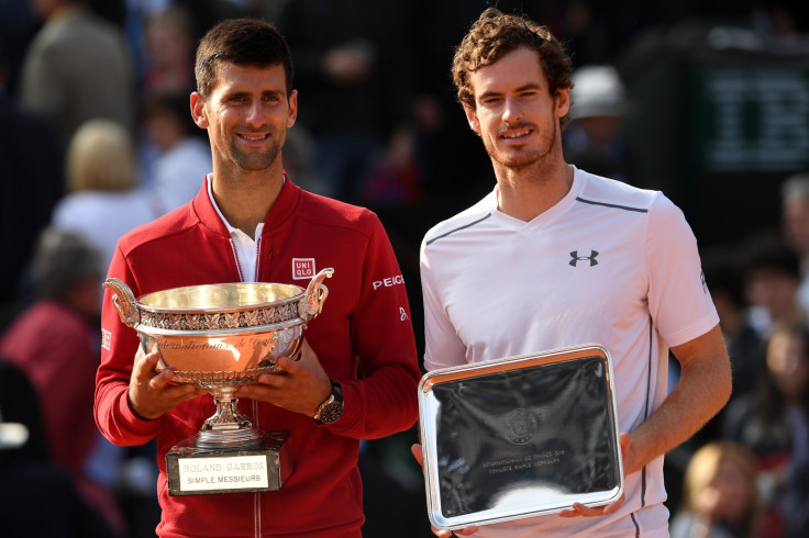 Novak Djokovic and Andy Murray