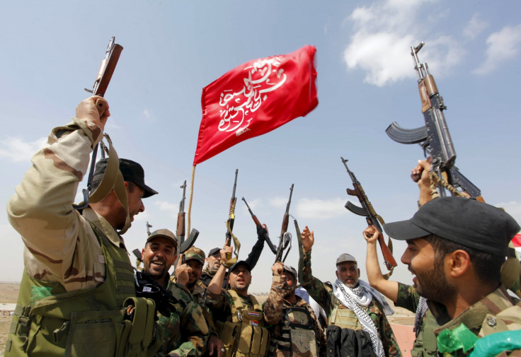 Members of the Hashid Shaabi (Popular Mobilisation) forces