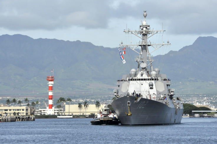 Arleigh-Burke class missile destroyer USS Sampson