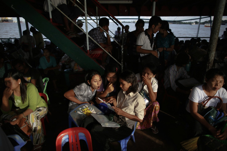 Myanmar ferry