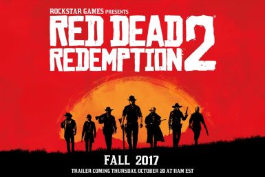 Red Dead Redemption 2 release date