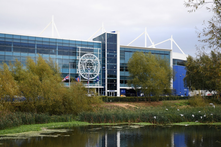 The pre-match scene outside the King Power