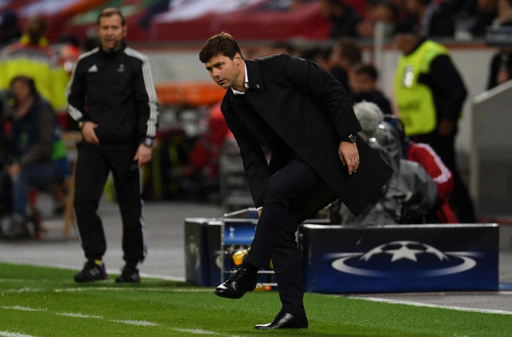 Mauricio Pochettino on the touchline