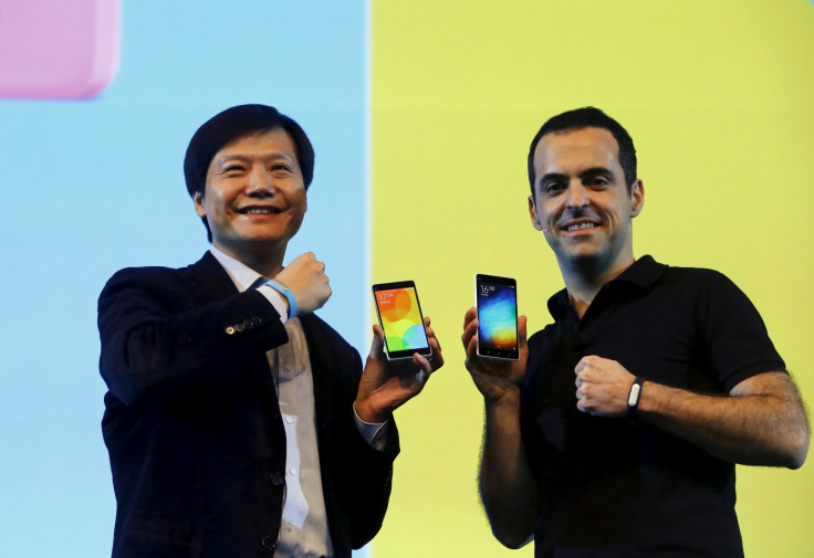 Xiaomi's Lei Jun and Hugo Barra