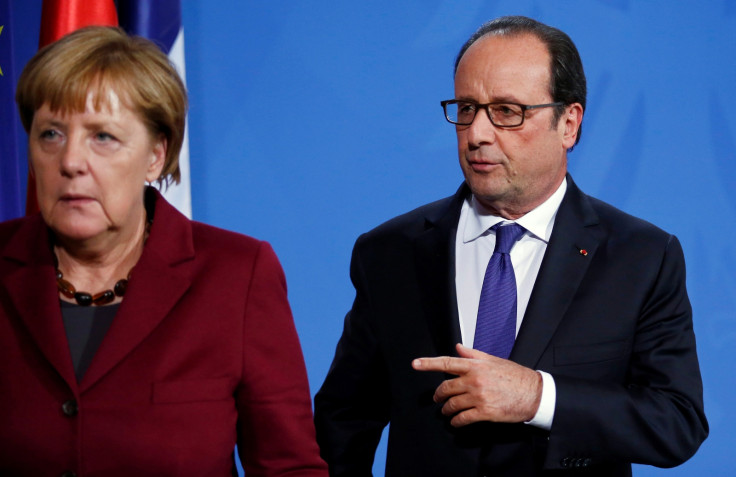 Merkel Hollande 