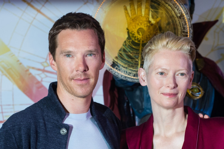 Benedict Cumberbatch and Tilda Swinton 