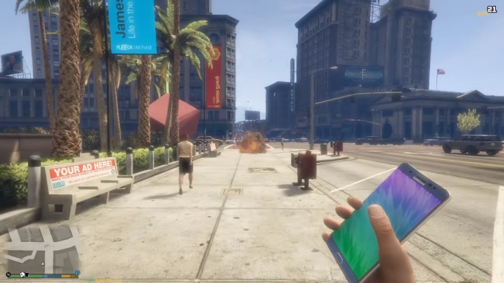 Grand Theft Auto Note 7 mod