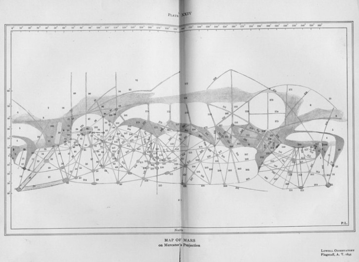 Map of Mars