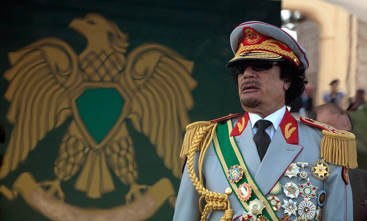 Col Muammar Gaddafi Libya