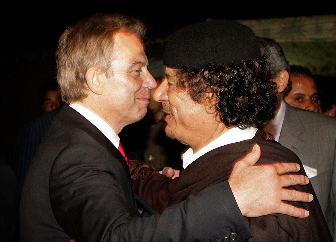 Col Muammar Gaddafi Libya