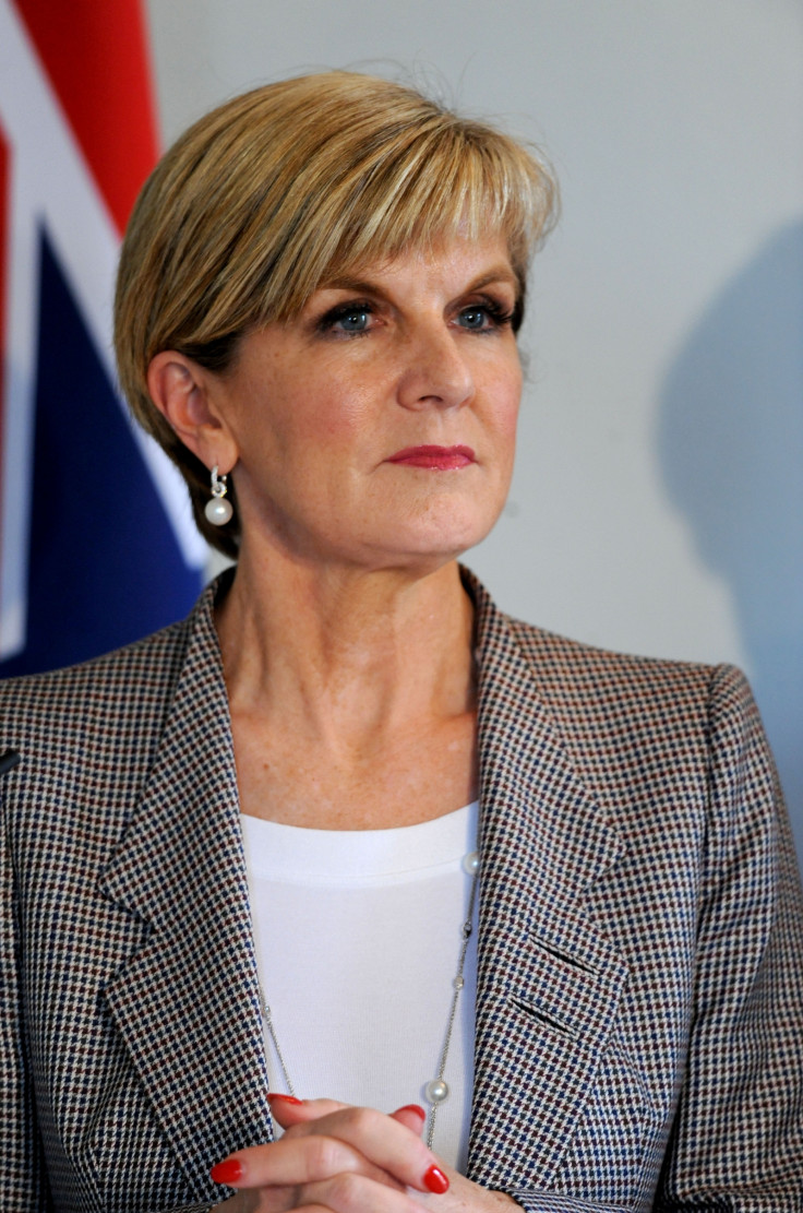 Foreign Minister Julie Bishop