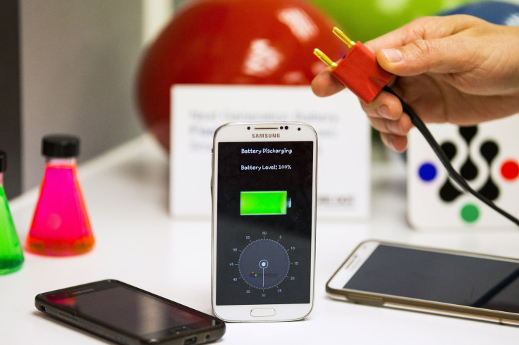 Smartphones with lithium-ion batteries Smartphones with lithium-ion batteries