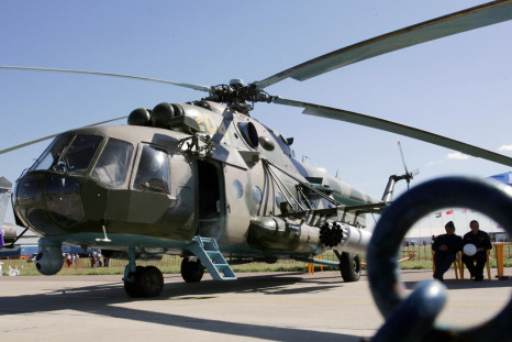Russian MI-8 helicopter