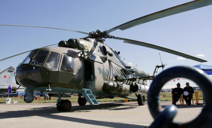 Russian MI-8 helicopter