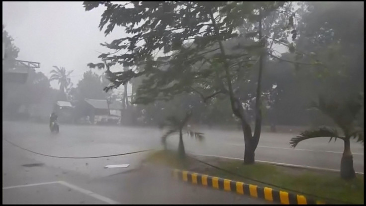 Super Typhoon Haima hits the Philippines