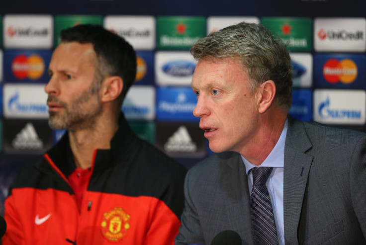 Ryan Giggs (left) and David Moyes