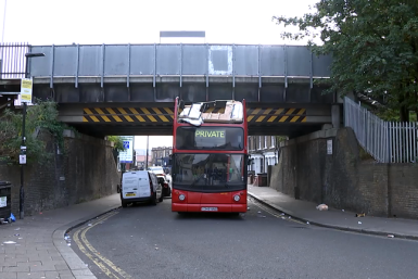 Double decker bus crashes into railway bridge in Tottenham leaving 26 people injured