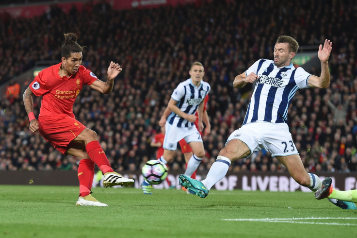 Roberto Firmino and Gareth McAuley