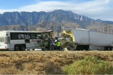Palm Springs Coach Crash