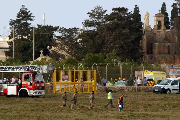 malta plane crash