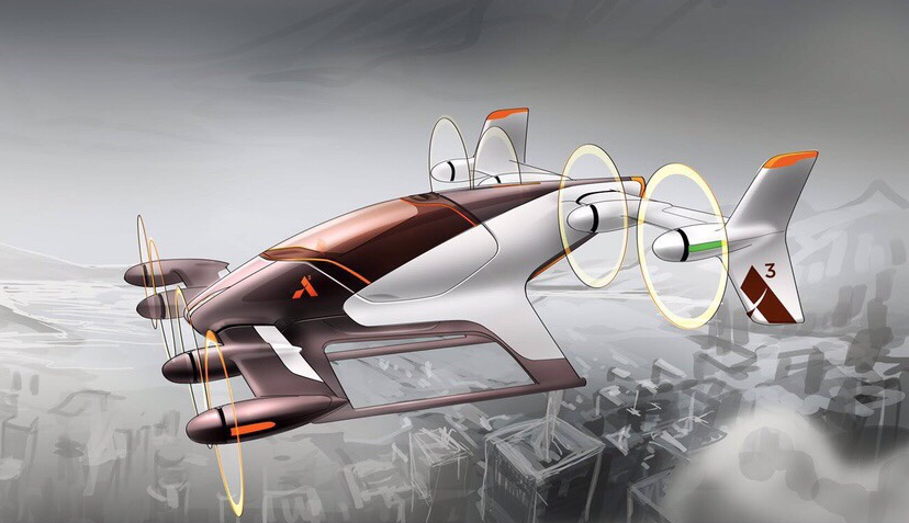 Vahana personal flight vehicle developed by Airbus Vahana personal flight vehicle developed by Airbus