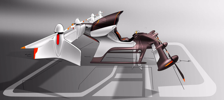 Vahana personal flight vehicle developed by Airbus Vahana personal flight vehicle developed by Airbus