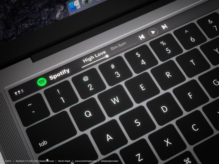 MacBook Pro OLED render