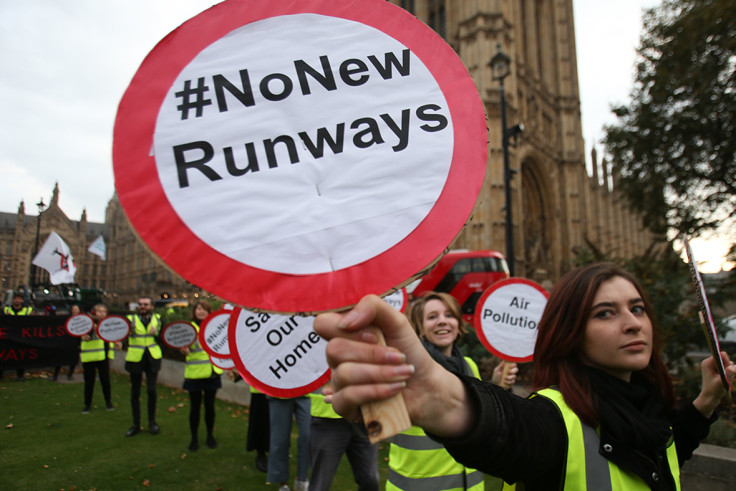 Airport expansion protest