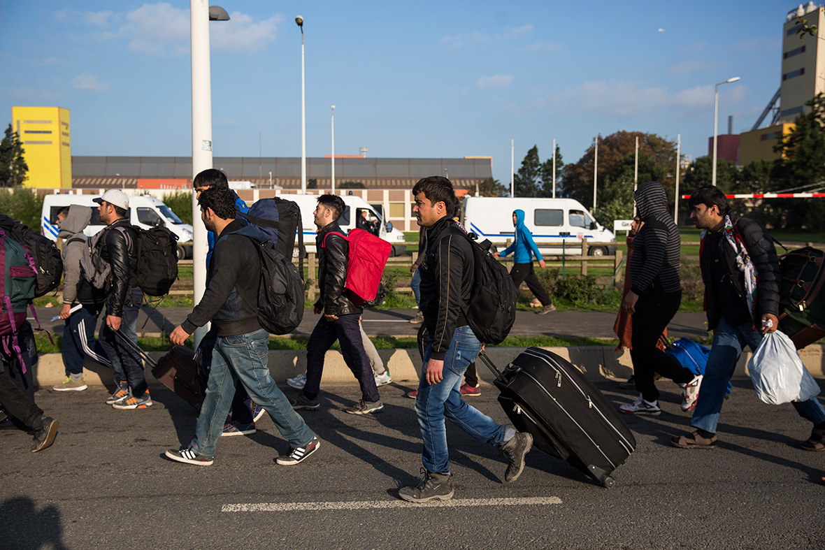 Calais Jungle camp migrants refugees