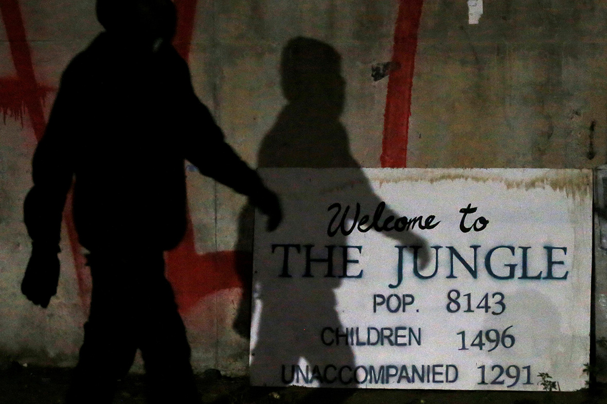 Calais Jungle camp migrants refugees