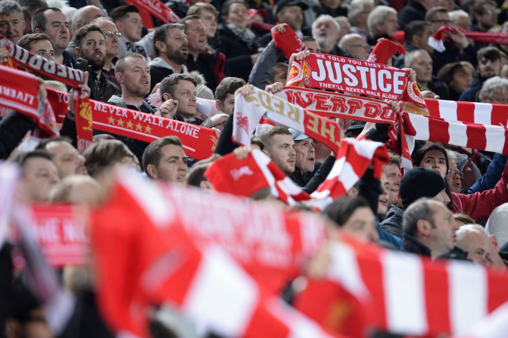 The crowd at Anfield