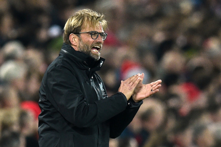 Jurgen Klopp encourages his team