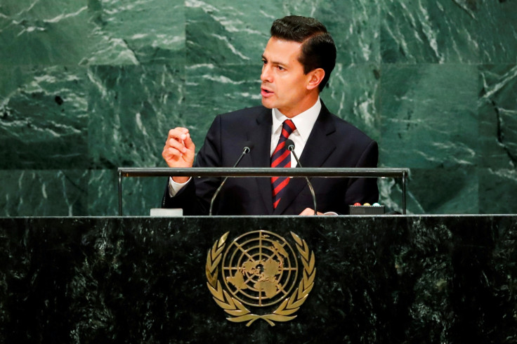 Mexico's President Enrique Pena Nieto