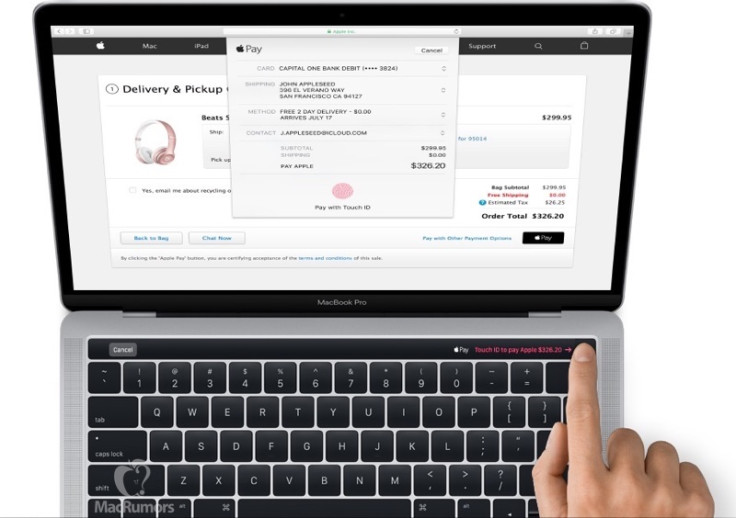 MacBook Pro Magic Toolbar leak