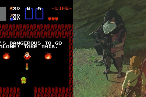 Legend of Zelda Old Man NES Switch