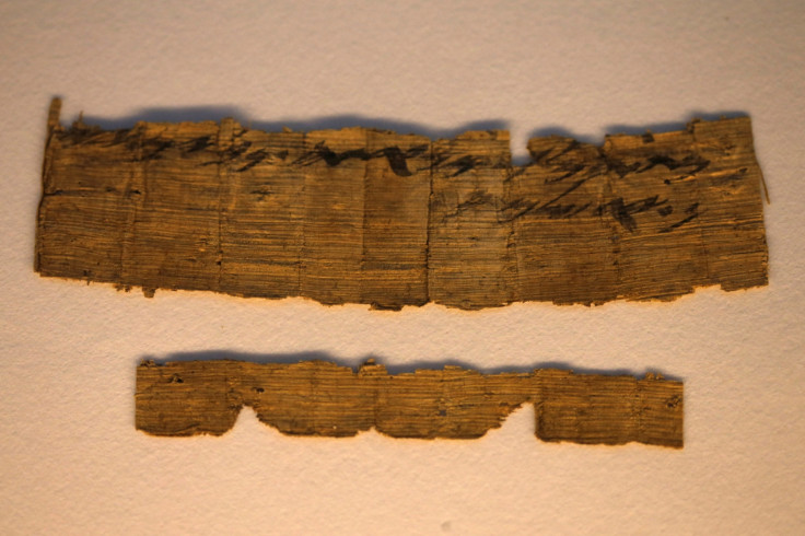 Ancient Hebrew papyrus