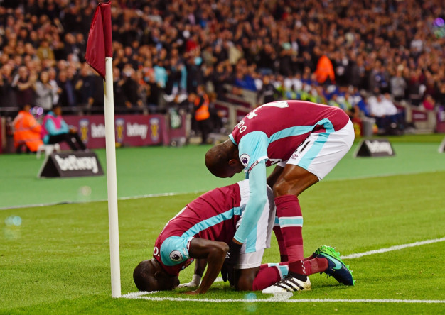 West Ham lead at the interval West Ham lead at the interval