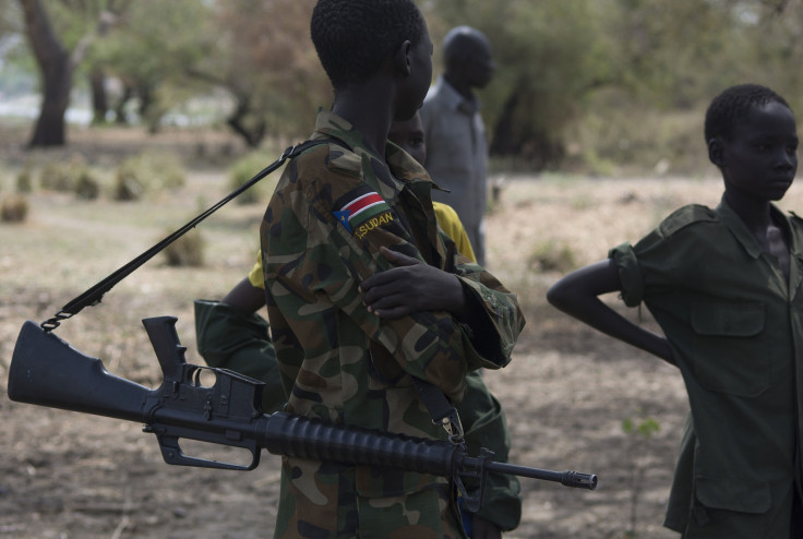 South Sudan child soldiers