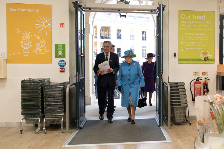 Queen at Waitrose