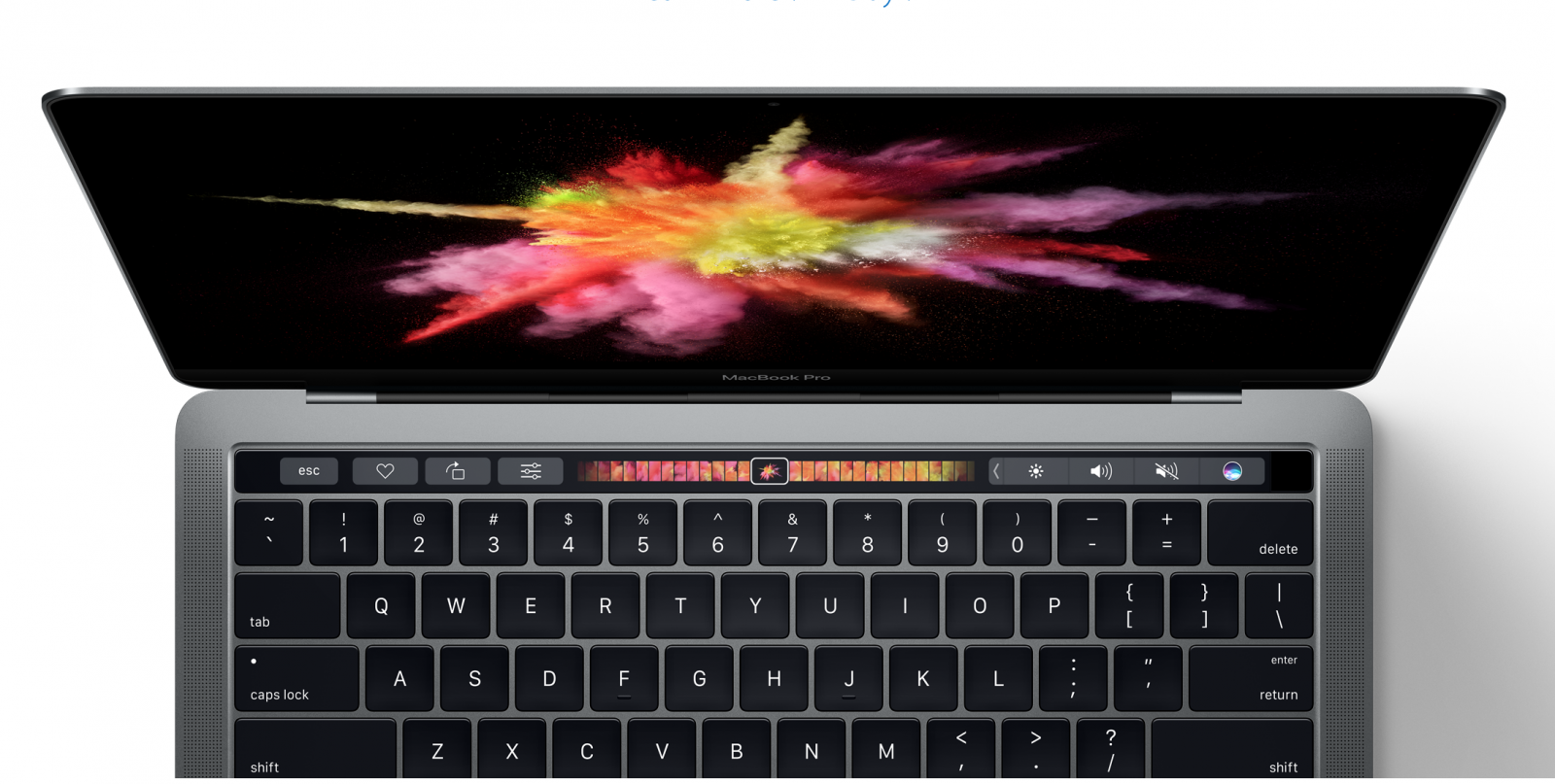 New MacBook Pro gets 'Touch Bar' touchscreen function keys