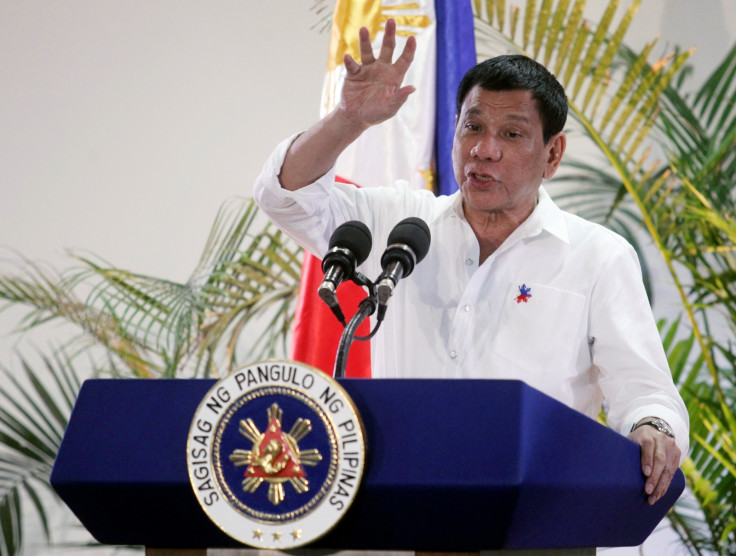 Philippine President Rodrigo Duterte