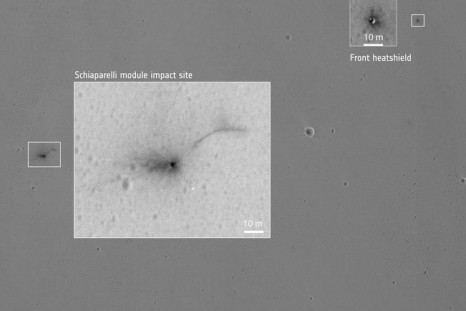 Schiaparelli probe landing