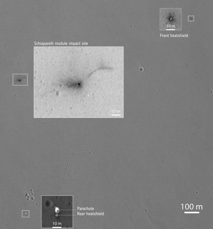 Schiaparelli probe landing