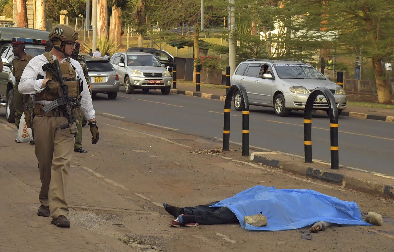 Kenya US Closes Its Embassy In Nairobi Following Knife Attack   Knife Attack Outside Us Embassy Nairobi 