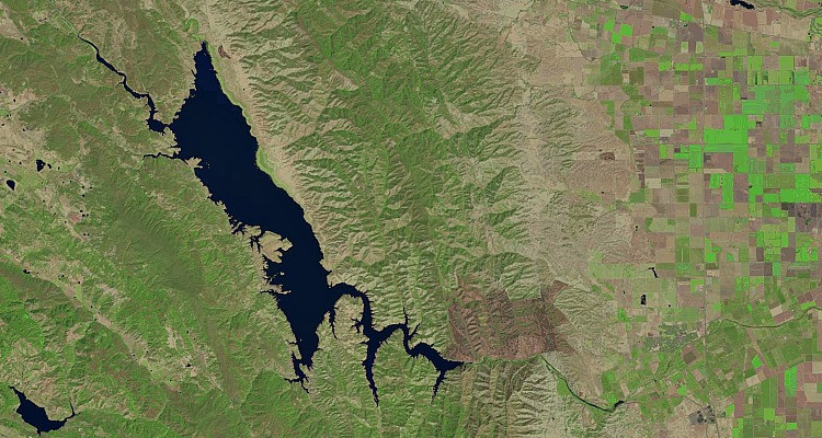 California drought reservoirs Lakepedia