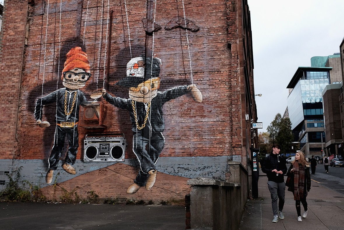 Glasgow Mural Trail Scotland promotes its creativity with gigantic