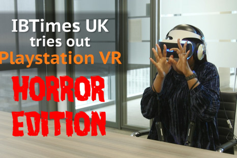 Watch IBTimes UK try some terrifying PlayStation VR horror games for Halloween