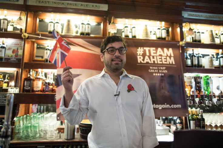 Raheem Kassam announces Ukip leadership bid